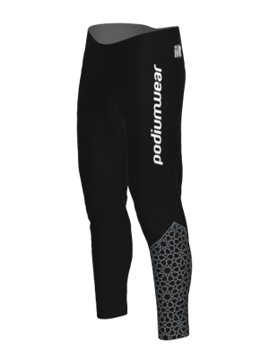 Podiumwear Unisex Silver Warm Up Pants
