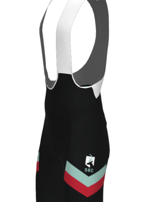 Podiumwear Men's Cycling Bibs (Cycling) Side View