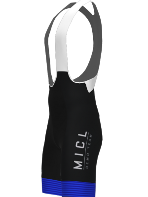 Podiumwear Men's Cycling Bibs (Cycling) Side View