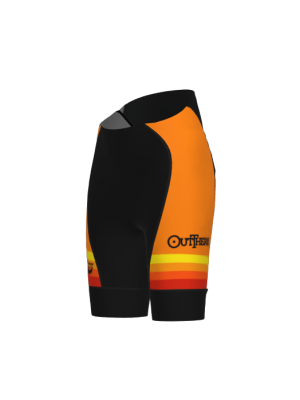 Podiumwear Men's Cycling Bibs (Cycling) Side View