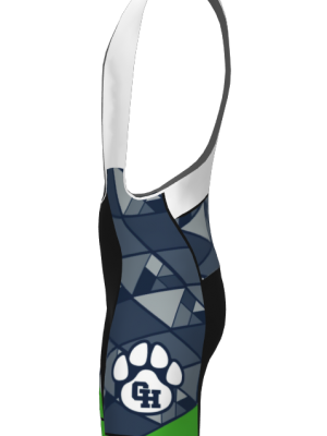 Podiumwear Men's Silver Bibs