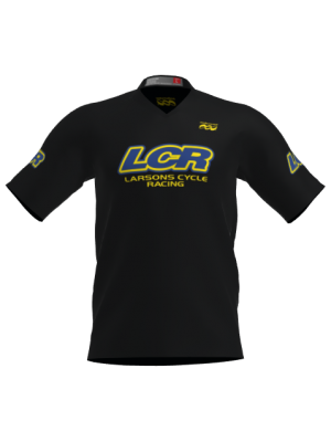 Podiumwear Men's Silver Short Sleeve MTB Jersey - New Fabric 2025!