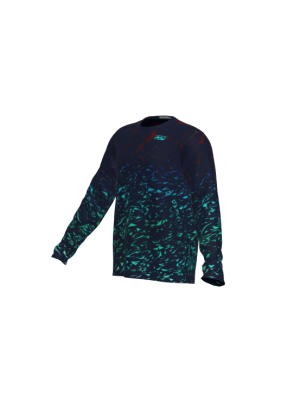 Podiumwear Unisex Silver Long Sleeve Tech Tee - New Fabric 2025!