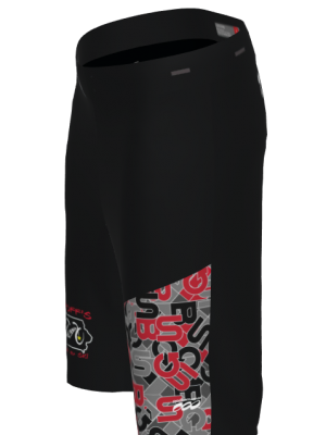 Podiumwear Unisex Silver Traverse MTB Baggie - New Fabric 2025!