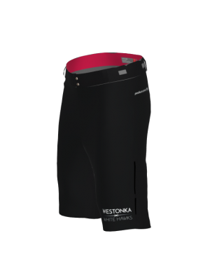 Podiumwear Unisex Silver Traverse MTB Baggie - New Fabric 2025!