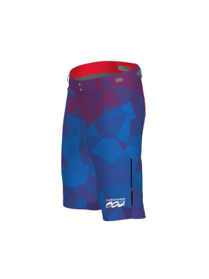 Podiumwear Unisex Silver Traverse MTB Baggie - New Fabric 2025!
