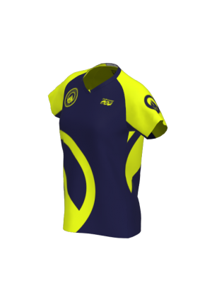 Podiumwear Women's Silver Short Sleeve MTB Jersey - NEW FABRIC 2025!