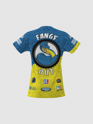 Podiumwear Women's Silver Short Sleeve MTB Jersey - NEW FABRIC 2025!
