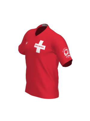 Podiumwear Men's Silver Short Sleeve MTB Jersey - New Fabric 2025!