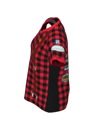 Podiumwear Women's Silver Short Sleeve MTB Jersey - NEW FABRIC 2025!