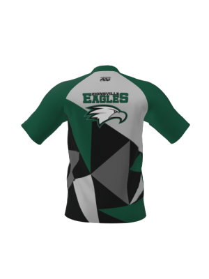 Podiumwear Men's Silver Short Sleeve MTB Jersey - New Fabric 2025!