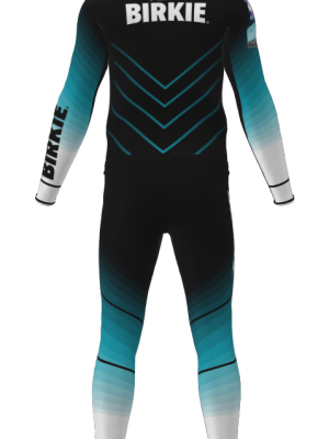 Podiumwear Men's Gold Two-Piece Race Suit