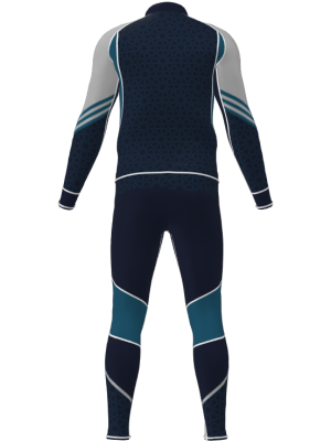Podiumwear Men's Gold Two-Piece Race Suit