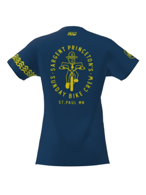 Podiumwear Women's Silver Short Sleeve MTB Jersey - NEW FABRIC 2025!