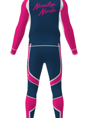 Podiumwear Men's Gold Two-Piece Race Suit