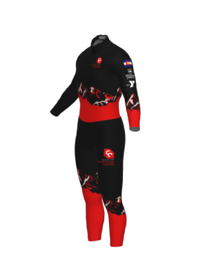 Podiumwear Nordic Child's Two-Piece Race Suit (Nordic Skiing) Side View