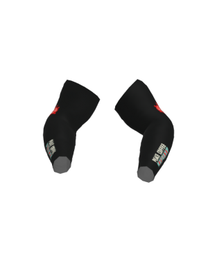 Podiumwear Dyed Black Armwarmers