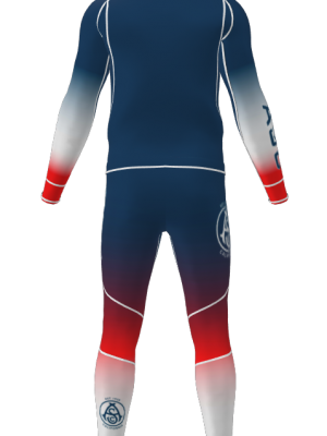 Podiumwear Men's Gold Two-Piece Race Suit