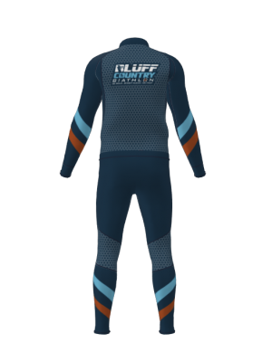Podiumwear Men's Gold Two-Piece Race Suit