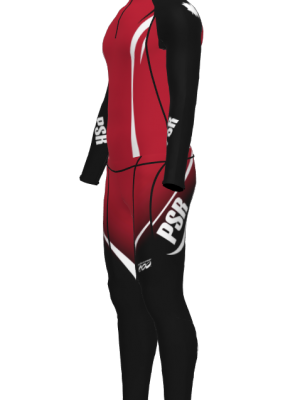 Podiumwear Men's Gold Two-Piece Race Suit