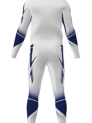 Podiumwear Men's Gold Two-Piece Race Suit