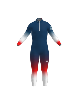 Podiumwear Nordic Child's Two-Piece Race Suit (Nordic Skiing) Front View