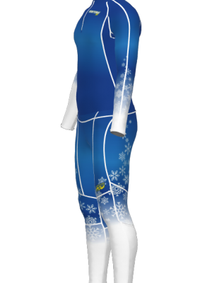 Podiumwear Men's Gold Two-Piece Race Suit