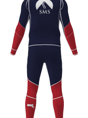 Podiumwear Men's Gold Two-Piece Race Suit
