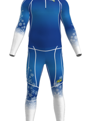 Podiumwear Men's Gold Two-Piece Race Suit