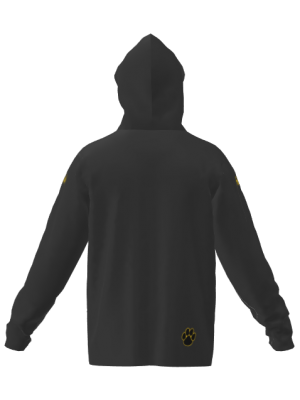 Podiumwear Unisex Slim-Fit Hoodie (Soccer) Back View