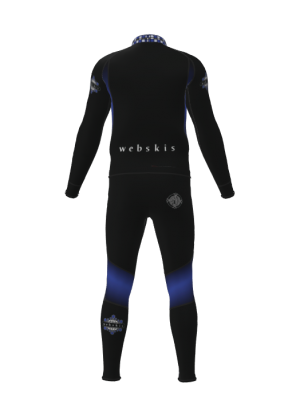 Podiumwear Men's Gold Two-Piece Race Suit