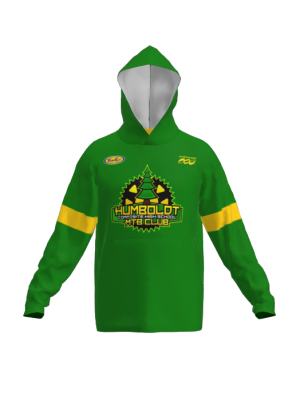 Podiumwear Unisex Slim-Fit Hoodie (Soccer) Front View