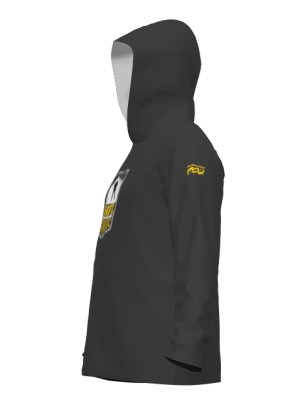 Podiumwear Unisex Slim-Fit Hoodie (Soccer) Side View