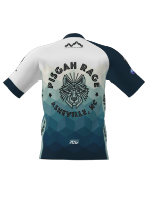 Podiumwear Men's Silver Short Sleeve MTB Jersey - New Fabric 2025!