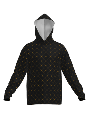 Podiumwear Unisex Slim-Fit Hoodie (Soccer) Front View