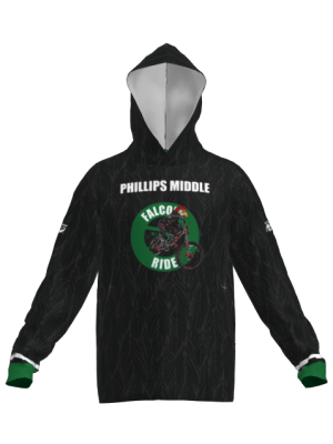Podiumwear Unisex Slim-Fit Hoodie (Soccer) Front View