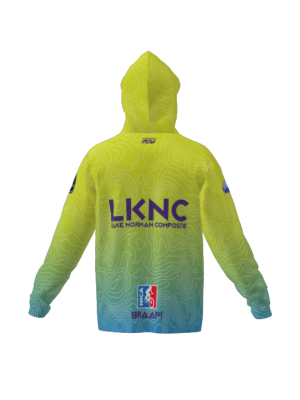 Podiumwear Unisex Slim-Fit Hoodie (Soccer) Back View