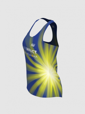 Podiumwear Women's Singlet (Nordic Skiing) Side View