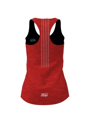 Podiumwear Women's Singlet (Nordic Skiing) Back View