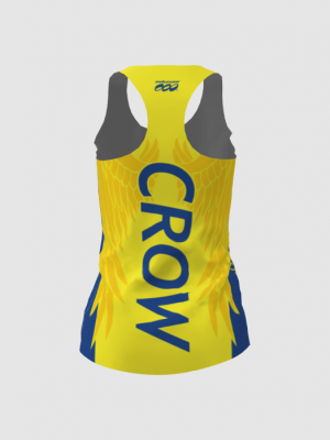 Podiumwear Women's Singlet (Nordic Skiing) Back View