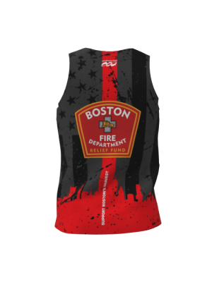 Podiumwear Men's Singlet (Nordic Skiing) Back View