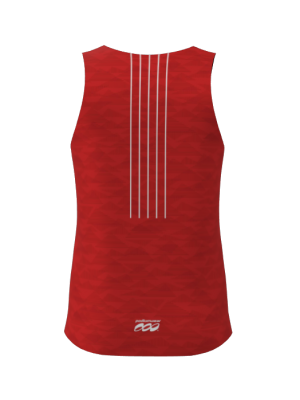 Podiumwear Men's Singlet (Nordic Skiing) Back View