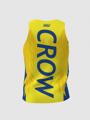 Podiumwear Men's Singlet (Nordic Skiing) Back View