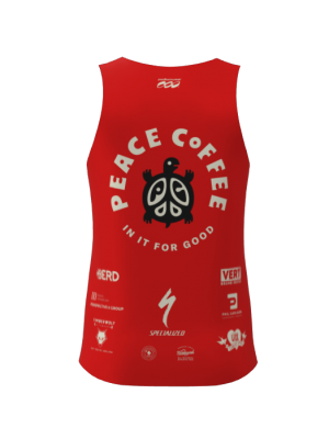 Podiumwear Men's Singlet (Nordic Skiing) Back View