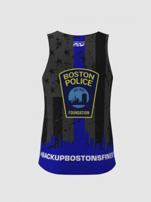 Podiumwear Men's Singlet (Nordic Skiing) Back View