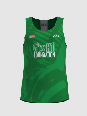 Podiumwear Men's Singlet (Nordic Skiing) Front View