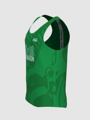 Podiumwear Men's Singlet (Nordic Skiing) Side View