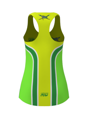 Podiumwear Women's Singlet (Nordic Skiing) Back View