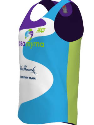 Podiumwear Men's Singlet (Nordic Skiing) Side View