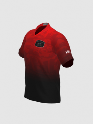 Podiumwear Men's Silver Short Sleeve MTB Jersey - New Fabric 2025!